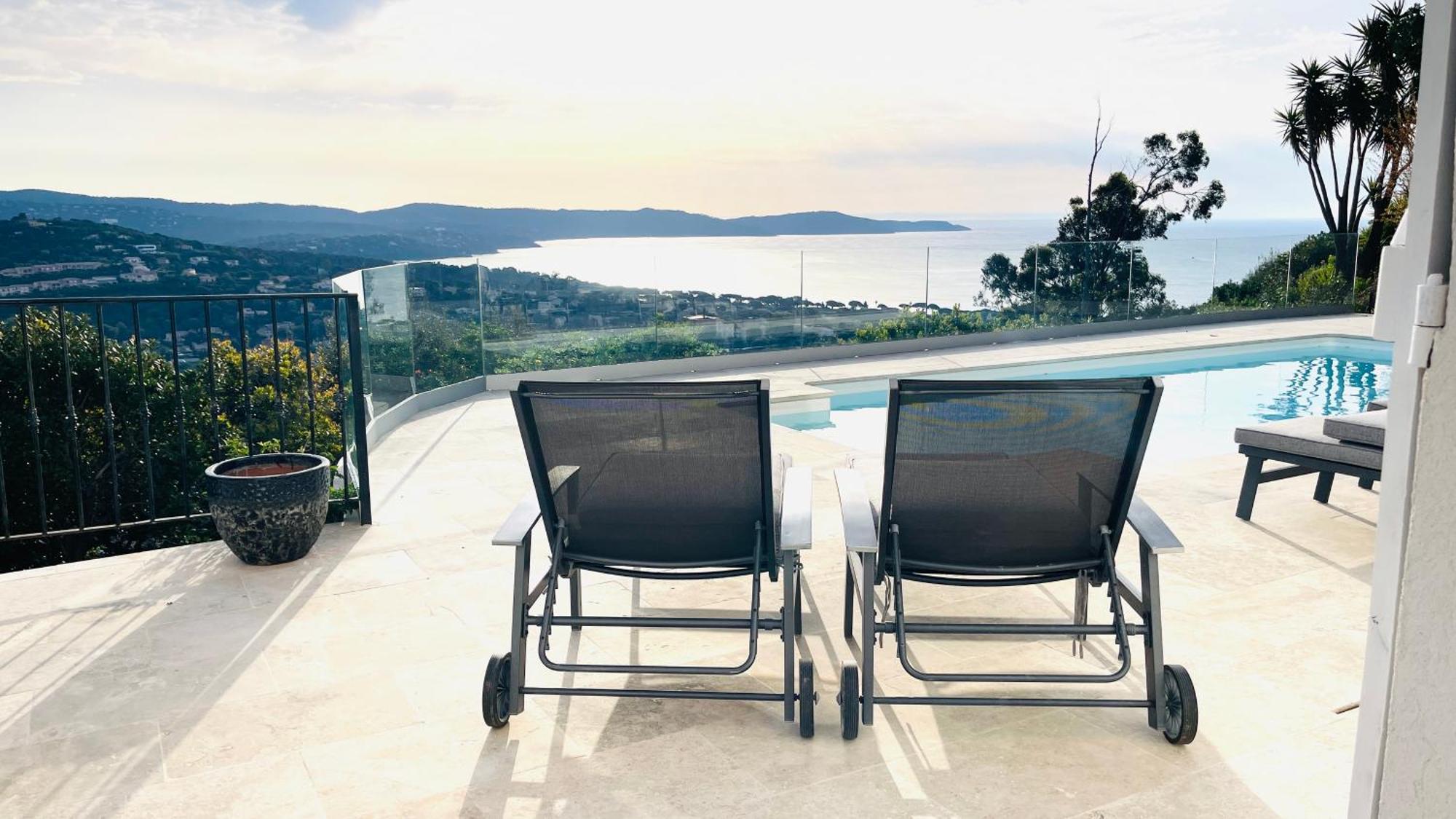 Villa Cacharelle Vue Mer Cavalaire-sur-Mer Extérieur photo