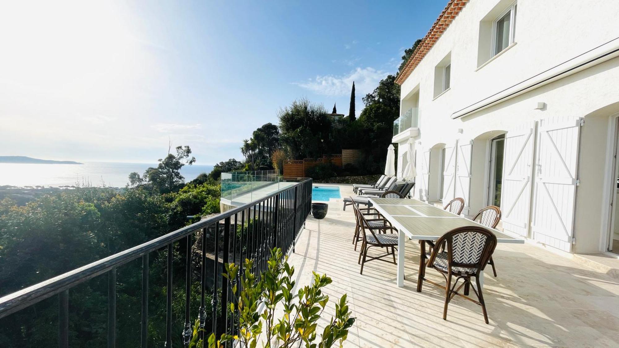 Villa Cacharelle Vue Mer Cavalaire-sur-Mer Extérieur photo